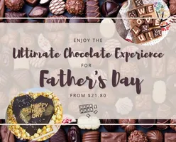 Enjoy The Ultimate Chocolate Experience For Father’s Day From $21.80